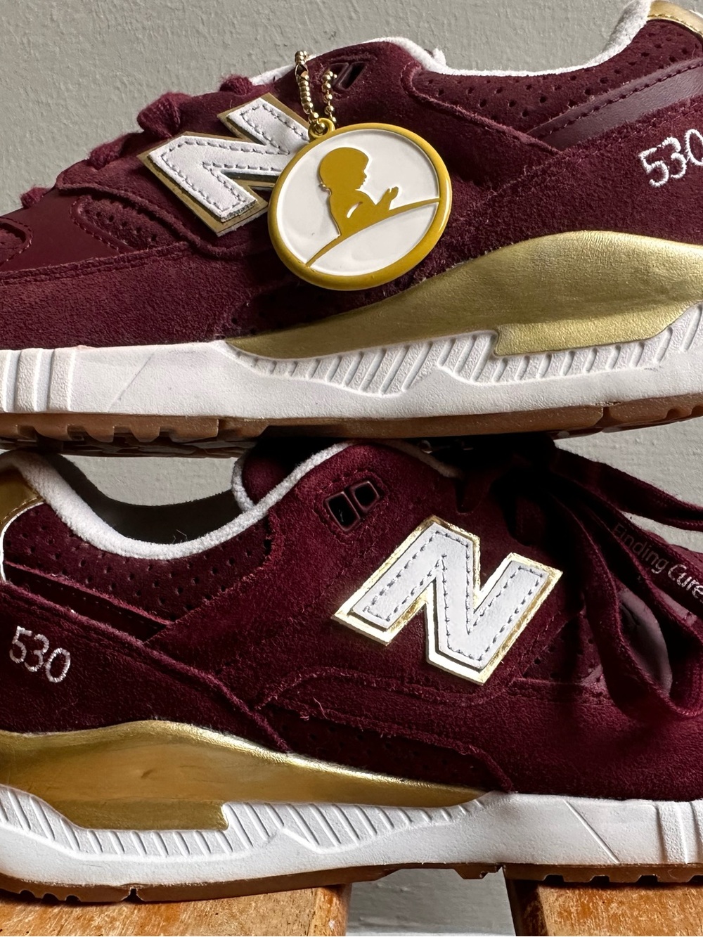 NEW BALANCE ST.JUDE SNEAKERS 6.5  
SUPPORT THE MISSION. MAKE ME A FAIR OFFER 😊 - Picture 7 of 12